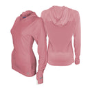 Mobile Cooling Technology Hoodie Women's Cooling Hooded LS Shirt -  Plum Heated Clothing - product view 1