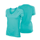 Mobile Cooling Technology Shirt Women's Cooling V-Neck Shirt - Sky Heated Clothing - product view 4