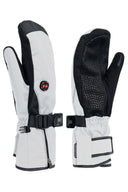 Mobile Warming Technology Gloves Storm Heated Mitten Unisex - White Heated Clothing