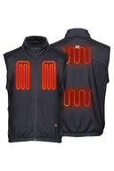 Mobile Warming Technology Baselayers Heated BT Base Layer Vest Unisex - Black Heated Clothing