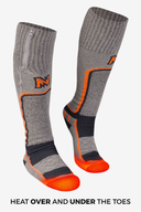 Mobile Warming Technology Sock Pro Merino Heated Socks Unisex Heated Clothing