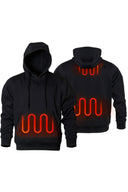 Mobile Warming Technology Hoodie Heated Hoodie with Built-In Handwarmer Heated Clothing