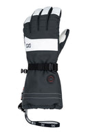 Mobile Warming Technology Gloves Aerial Heated Snow Glove Unisex - White/Grey Heated Clothing