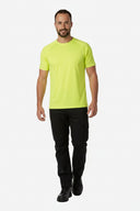 Mobile Cooling Technology Shirt Men's Cooling Hi-Vis Short Sleeve Crew Heated Clothing