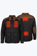 Mobile Warming Technology Jacket Ranch 3/4 Jacket Men's - Black Heated Clothing - product view 2