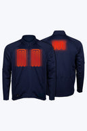 Mobile Warming Technology Baselayers Element Heated Mid-Layer 1/4 Zip Men's - Blue Heated Clothing