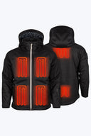 Mobile Warming Technology Jacket Denali Snow Jacket Men's - Black Heated Clothing