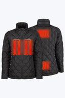 Mobile Warming Technology Jacket Trilogy 3 in 1 Jacket Women's - Black Heated Clothing