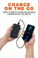 Mobile Warming Technology Battery 7.4v Powersheer™ Plus Battery v2 4000mAh Battery and Cable Heated Clothing - product view 3