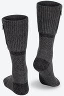 Mobile Warming Technology Sock Wool Crew Heated Sock Unisex - Dark Grey Heated Clothing - product view 5