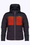 Mobile Warming Technology Jacket Crest 2.0 Down Jacket Men's - Black Heated Clothing - product view 5