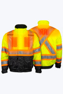 Mobile Warming Technology Men Hi-Vis WP Heated Jacket CSA / ANSI Men's - Hi-Vis Heated Clothing - product view 2