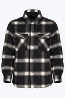 Mobile Warming Technology Jacket Kodiak Plaid Heated Jacket Men's - Black/White Heated Clothing - product view 3