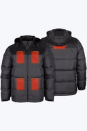 Mobile Warming Technology Jacket Summit Down Heated Jacket Men's - Grey/Black Heated Clothing - product view 2