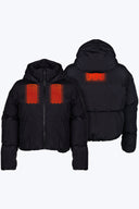 Mobile Warming Technology Jacket Cloud IX Crop Puffer Heated Jacket Women's - Black Heated Clothing - product view 2