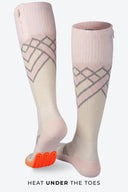 Mobile Warming Technology Sock Premium 3.0 Merino Heated Socks Women's - Sand Heated Clothing