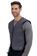 Mobile Cooling Technology Vest Men's Hydrologic® Cooling Vests - Grey Heated Clothing - product view 7