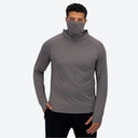 Mobile Cooling Technology Hoodie Men's Cooling Hooded LS Shirt - Dark Grey Heated Clothing - product view 3