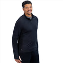 Mobile Cooling Technology Hoodie Men's Cooling 1/4 Zip LS Shirt - Black Heated Clothing - product view 3
