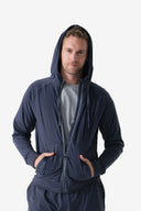 Fieldsheer Hoodie Men's Everyday Full Zip Hoodie - Arctic Blue Heated Clothing - product view 6