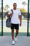 Fieldsheer Short Men's Everyday Athletic Short - Black Heated Clothing - product view 4