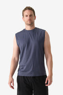 Fieldsheer Tank Men's Baseline DriComfort Tank Top - Arctic Blue Heated Clothing
