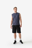 Fieldsheer Tank Men's Baseline DriComfort Tank Top - Arctic Blue Heated Clothing - product view 8