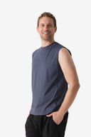 Fieldsheer Tank Men's Baseline DriComfort Tank Top - Arctic Blue Heated Clothing - product view 7