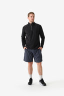 Fieldsheer Shirt Men's Everyday 1/4 Zip - Black Heated Clothing