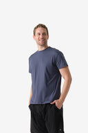 Fieldsheer Shirt Men's Baseline DriComfort Short Sleeve Tee - Arctic Blue Heated Clothing - product view 7