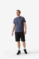 Fieldsheer Shirt Men's Baseline DriComfort Short Sleeve Tee - Arctic Blue Heated Clothing - product view 8