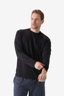 Fieldsheer Shirt Men's Baseline DriComfort Long Sleeve Tee - Black Heated Clothing