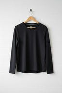 Fieldsheer Shirt Aeris DriComfort Crew Neck L/S Women's - Black Heated Clothing - product view 7