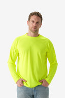 Fieldsheer Shirt Men's Pique Hi-Vis Long Sleeve Tee - Hi-Vis Heated Clothing - product view 1
