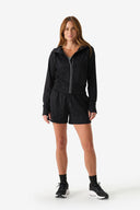 Fieldsheer Hoodie Women's Everyday Athletic Hoodie - Black Heated Clothing