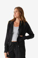 Fieldsheer Hoodie Women's Everyday Athletic Hoodie - Black Heated Clothing - product view 4