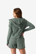 Fieldsheer Hoodie Women's Everyday Athletic Hoodie - Sage Heated Clothing - product view 7