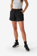 Fieldsheer Short Women's Everyday Athletic Short - Black Heated Clothing