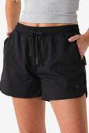 Fieldsheer Short Women's Everyday Athletic Short - Black Heated Clothing - product view 6