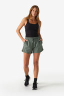 Fieldsheer Short Women's Everyday Athletic Short - Sage Heated Clothing