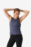 Fieldsheer Tank Women's Aeris DriComfort Tank Top - Arctic Blue Heated Clothing - product view 6