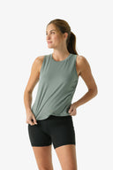Fieldsheer Tank Women's Aeris DriComfort Tank Top - Sage Heated Clothing