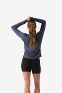 Fieldsheer Shirt Women's Aeris DriComfort Long Sleeve Tee - Arctic Blue Heated Clothing - product view 11