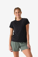 Fieldsheer Shirt Women's Aeris DriComfort Short Sleeve Tee - Black Heated Clothing