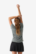 Fieldsheer Shirt Women's Aeris DriComfort Short Sleeve Tee - Sage Heated Clothing - product view 5