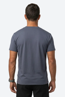 Fieldsheer Shirt Men's Baseline DriComfort Short Sleeve Tee - Arctic Blue Heated Clothing - product view 6