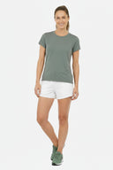 Fieldsheer Shirt Aeris DriComfort Crew Neck S/S Women's - Sage Heated Clothing - product view 7