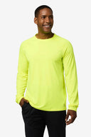 Mobile Cooling Technology Shirt Men's Cooling Hi-Vis Long Sleeve Shirt Heated Clothing