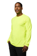 Mobile Cooling Technology Shirt Men's Cooling Hi-Vis Long Sleeve Shirt Heated Clothing - product view 7