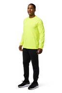 Mobile Cooling Technology Shirt Men's Cooling Hi-Vis Long Sleeve Shirt Heated Clothing
